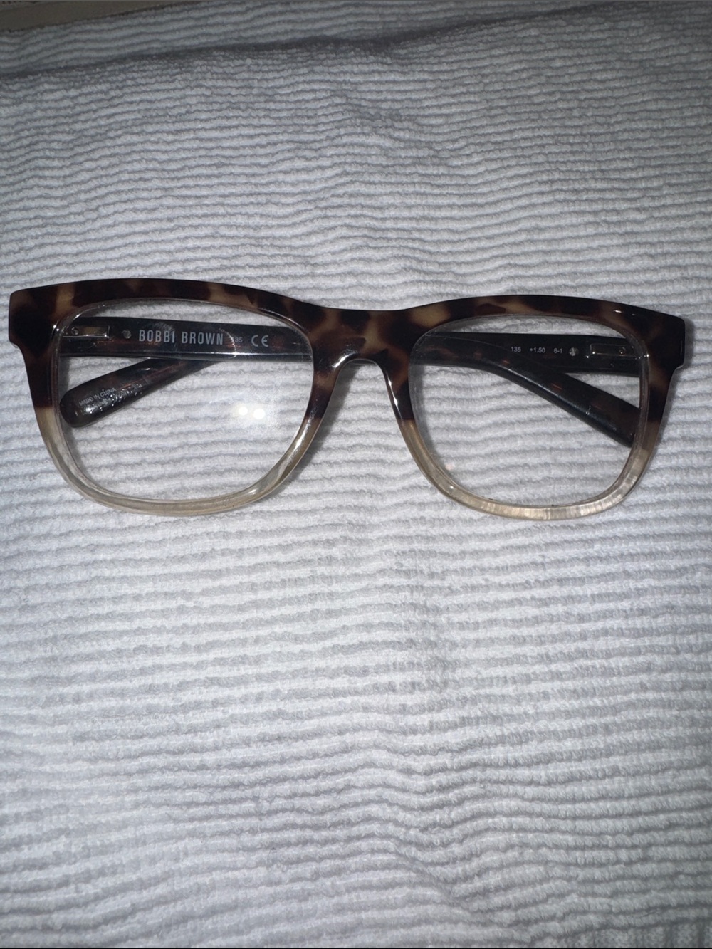 Bobbi Brown reading glasses - The Bedford two tone frame 1.50 strength